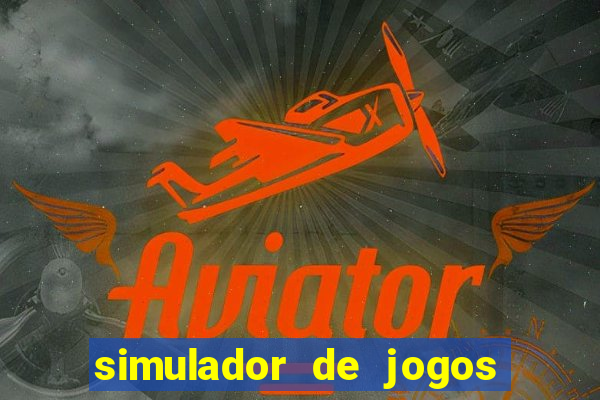 simulador de jogos de aposta